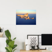 RAF Tristar und F-18C Hornet Poster (Heimbüro)
