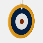 RAF Typ A.1 Roundel Keramik Ornament (Rechts)