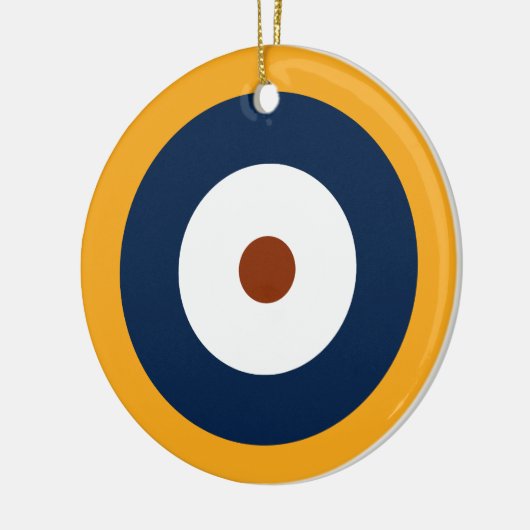 RAF Typ A.1 Roundel Keramik Ornament (Links)
