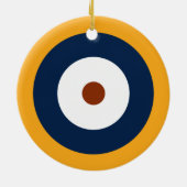 RAF Typ A.1 Roundel Keramik Ornament (Hinten)