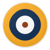 RAF Typ A.1 Roundel Keramikknauf (Vorderseite)