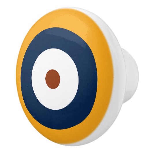 RAF Typ A.1 Roundel Keramikknauf (Rechts)