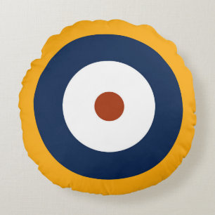 RAF Typ A.1 Roundel Rundes Kissen