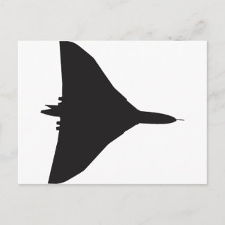 RAF Vulkan Bomber Postkarte