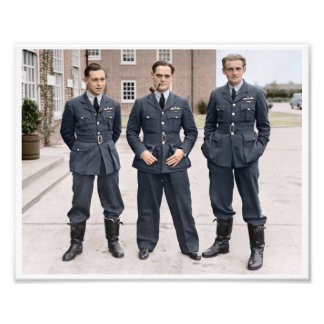 RAF Wing Commander Douglas Bader Fotodruck