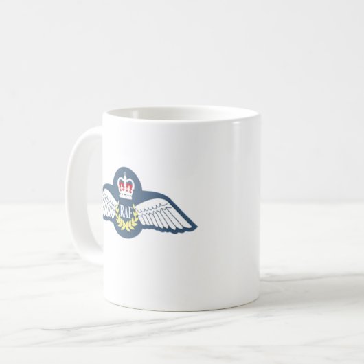 RAF-WWII-Logo-Tasse Kaffeetasse (Vorderseite Links)