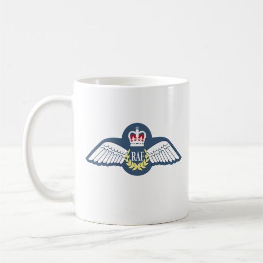 RAF-WWII-Logo-Tasse Kaffeetasse (Links)