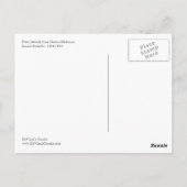 Rafael-Putti-Postkarte Postkarte (Rückseite)