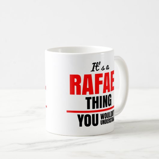 Rafael-Sache, die man nicht verstehen würde Kaffeetasse (VorderseiteRechts)