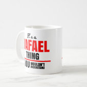 Rafael-Sache, die man nicht verstehen würde Kaffeetasse (Vorderseite Links)