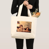 Rafaels Putti Taschen-Tasche Jumbo Stoffbeutel (Vorderseite (Produkt))
