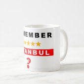 Rafalution - erinnern Sie sich an Istanbul-Tasse Kaffeetasse (VorderseiteRechts)