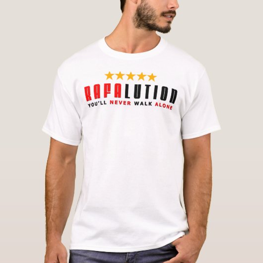 Rafalution - Sie gehen nie allein T-Shirt (Vorderseite)