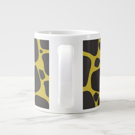 Raff the Giraffe Pattern Jumbo-Tasse (Rückseite)