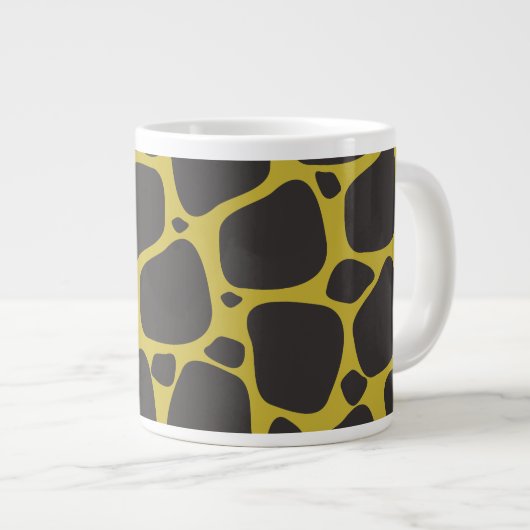 Raff the Giraffe Pattern Jumbo-Tasse (Vorderseite Rechts)