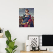 Raffael - St. Catherine von Alexandria Poster (Heimbüro)