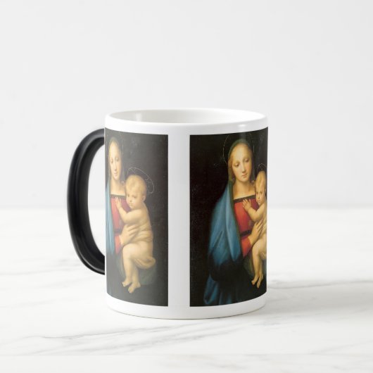 Raffaello Santi『 大公の聖母 』 Verwandlungstasse (Vorderseite Links)