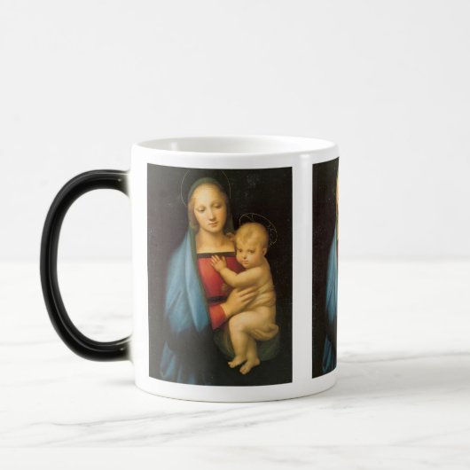 Raffaello Santi『 大公の聖母 』 Verwandlungstasse (Links)