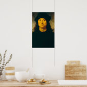 Raffaello Sanzio da Urbino - ritratto di uomo 1 Poster (Küche)