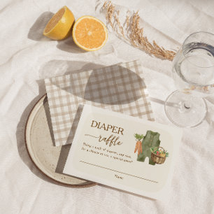 Raffel für den heimischen Bauernmarkt Begleitkarte