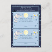 Raffel für den Weltraumfahrer Begleitkarte (Vorderseite)