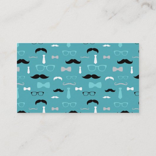 Raffelschein, Aquamarin, schwarz Begleitkarte (Rückseite)