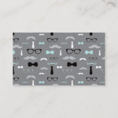 Raffelschein, Aquamarin, schwarz Begleitkarte (Rückseite)