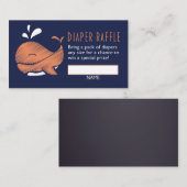 Raffelschein für das Geschlecht Begleitkarte (Vorne/Hinten)