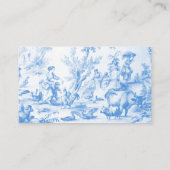 Raffelschein für den blauen französischen Landbaue Begleitkarte (Rückseite)