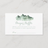 Raffelschein für Grüne Berge Begleitkarte (Vorderseite)