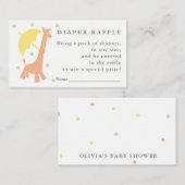 Raffelschein für Kleinkinder Begleitkarte (Vorne/Hinten)