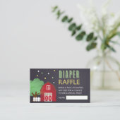 Raffelschein für Landarbeiter Begleitkarte (Stehend Vorderseite)