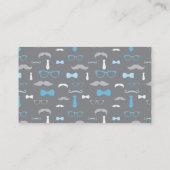 Raffelscheine, Baby Blue, Grau Begleitkarte (Rückseite)