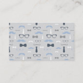 Raffelscheine, Navy Blue, Grau Begleitkarte (Rückseite)