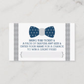 Raffelscheine, Navy Blue, Grau Begleitkarte (Vorderseite)