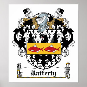 Rafferty Familienwappen Poster