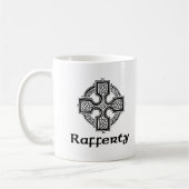 Rafferty keltisches Kreuz Kaffeetasse (Links)