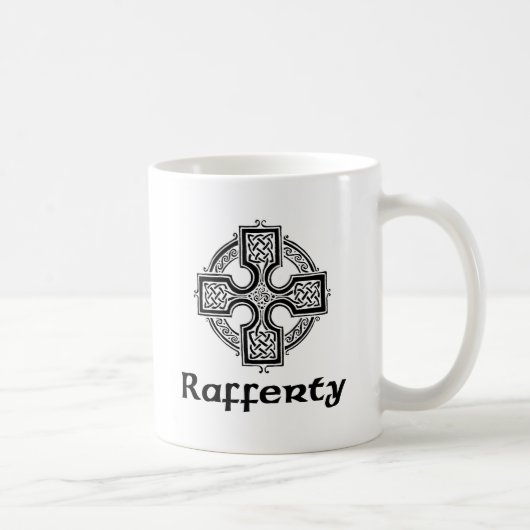 Rafferty keltisches Kreuz Kaffeetasse (Rechts)