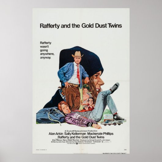Rafferty und das Gold Dust Twins Filmplakat Poster (Vorne)