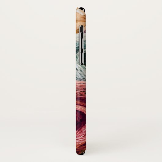 Raffia-Rose Case-Mate iPhone Hülle (Hinten/Links)