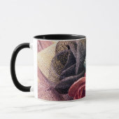 Raffia-Rose Tasse (Links)