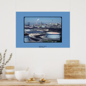 Raffinerien, Long Beach Poster (Küche)