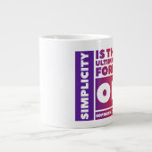 Raffinesse. - Jumbo-Tasse (Vorderseite)
