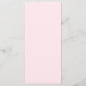 raffiniert | Kalligraphie im Menü "Blush Pink" Menükarte (Rückseite)