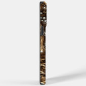 Raffiniert und raffiniert: Moderne Imitate Leder Case-Mate iPhone Hülle (Rückseite / Rechts)