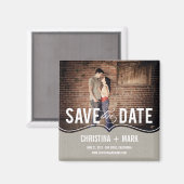 Raffinierte Elegance speichert das Datum Magnet -  (Vorderseite/Rückseite)