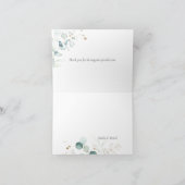 Raffinierte Eukalyptus-Blätter und Foliage Danke (Innenseite)