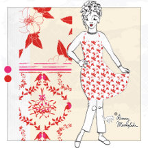 Raffinierte handGezeichnet Weihnachtsferien-Blume