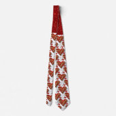 Raffinierte Herz-Krawatte 1 auf Krawatte (Rückseite)