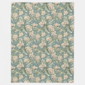 Raffinierte Kunst und Handwerk Blanket Morris Ikon Fleecedecke (Vorderseite)